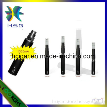 650mAh/900mAh/1100mAh/1300mAh E-Cigarette Battery EGO-T with Different Color